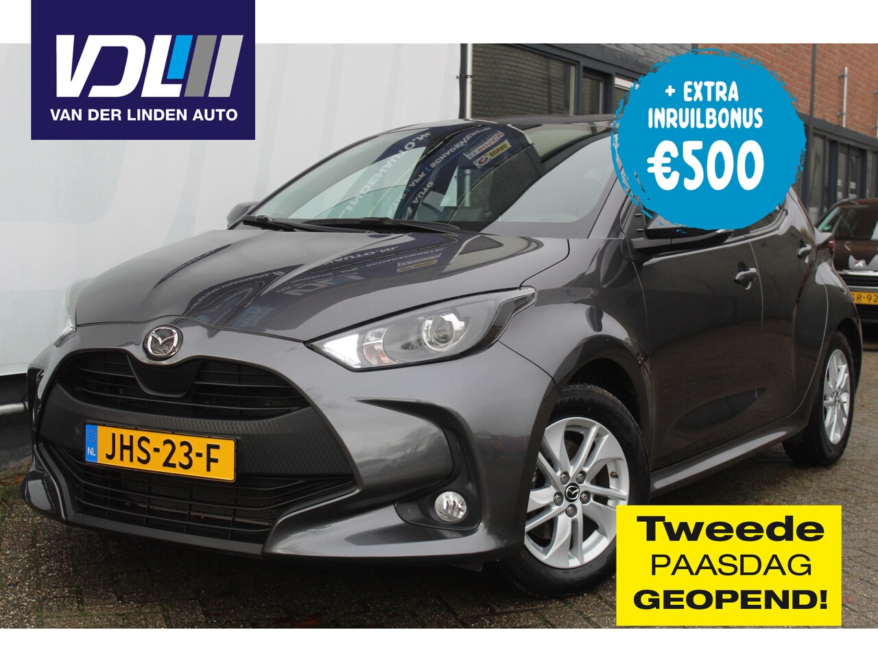 Mazda 2 Hybrid - 1.5 Toyota Yaris Stuur- en Stoelverwarming l Apple Carplay/ Android auto l Keyless l Autom - AutoWereld.nl