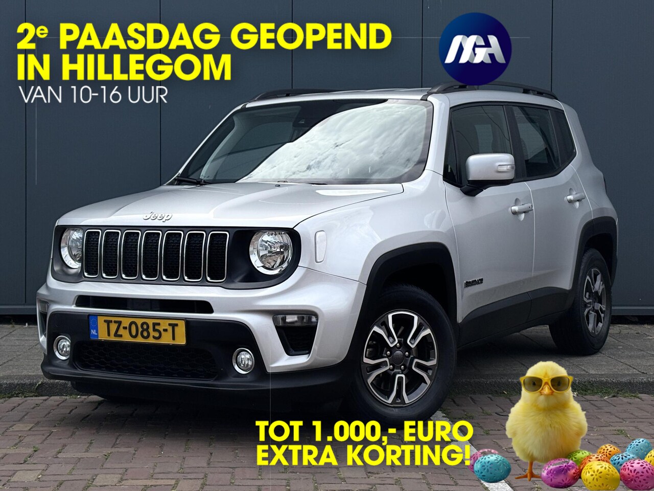 Jeep Renegade - 1.0T Opening Edition | Apple-Android | Cruise Control | Dealeronderhouden - AutoWereld.nl