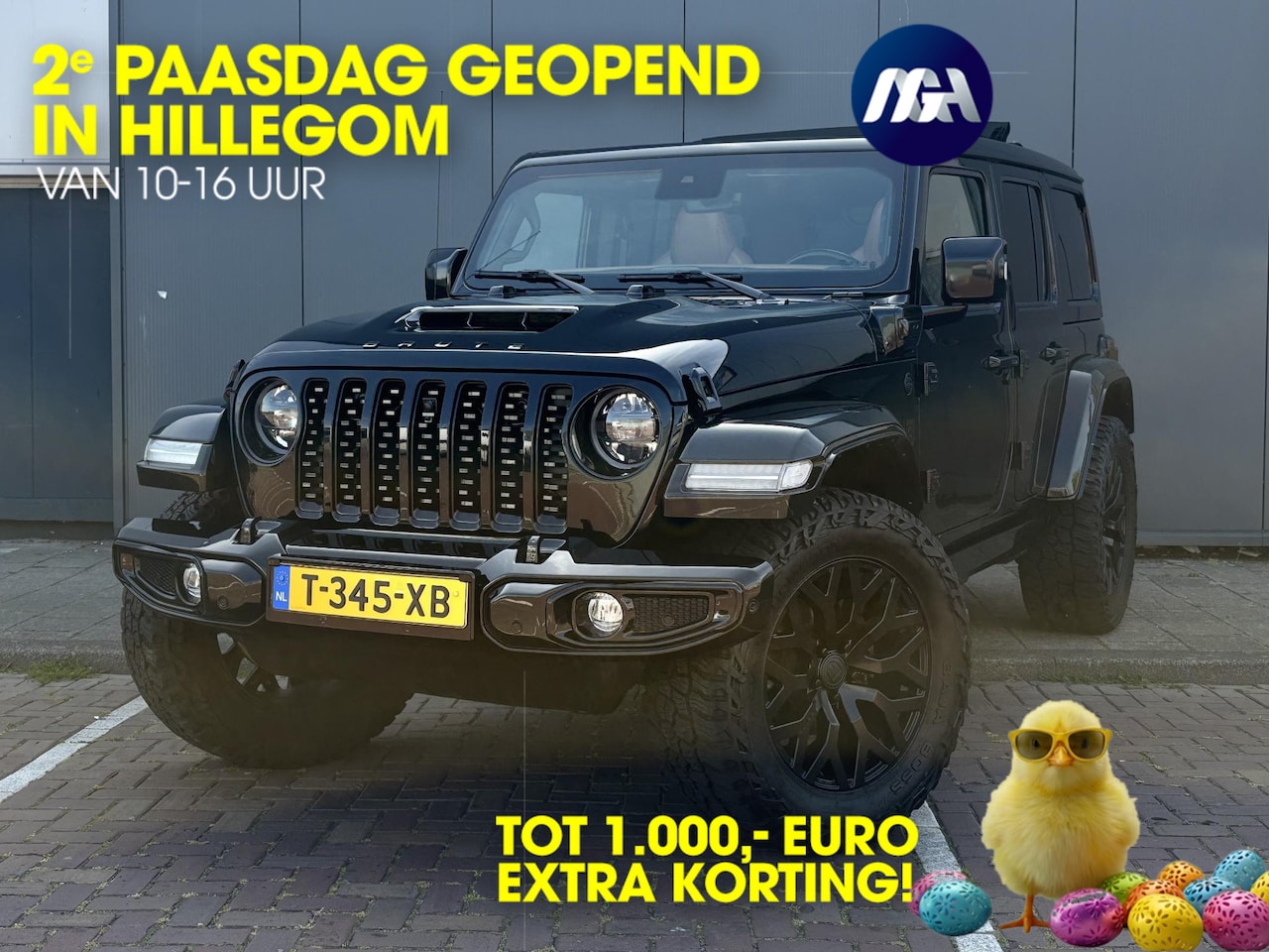 Jeep Wrangler - BRUTE Rubicon 4xe 380 | Cabrio | Apple-Android | Adaptive Cruise Control - AutoWereld.nl
