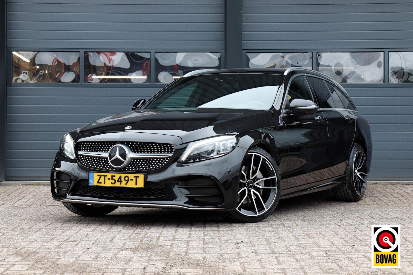 Mercedes-Benz C-klasse Estate - 160 AMG Plus Upgrade Edition /LED/SFEERVERL./CAMERA/KEYLESS/CARPLAY/MASSAGE/MEMORY/VIRTUAL - AutoWereld.nl