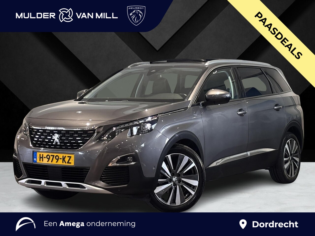Peugeot 5008 - Blue Lease Allure Premium 1.2 Turbo 130pk EAT8 | SCHUIF/KANTELDAK | MEMORY | AGR-STOELEN | - AutoWereld.nl