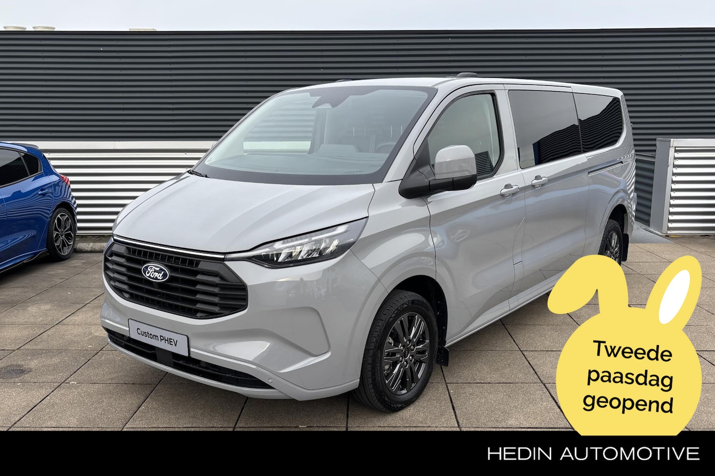 Ford Transit Custom - 340 2.5 PHEV L2H1 Limited Kombi 9-zits uit voorraad - AutoWereld.nl