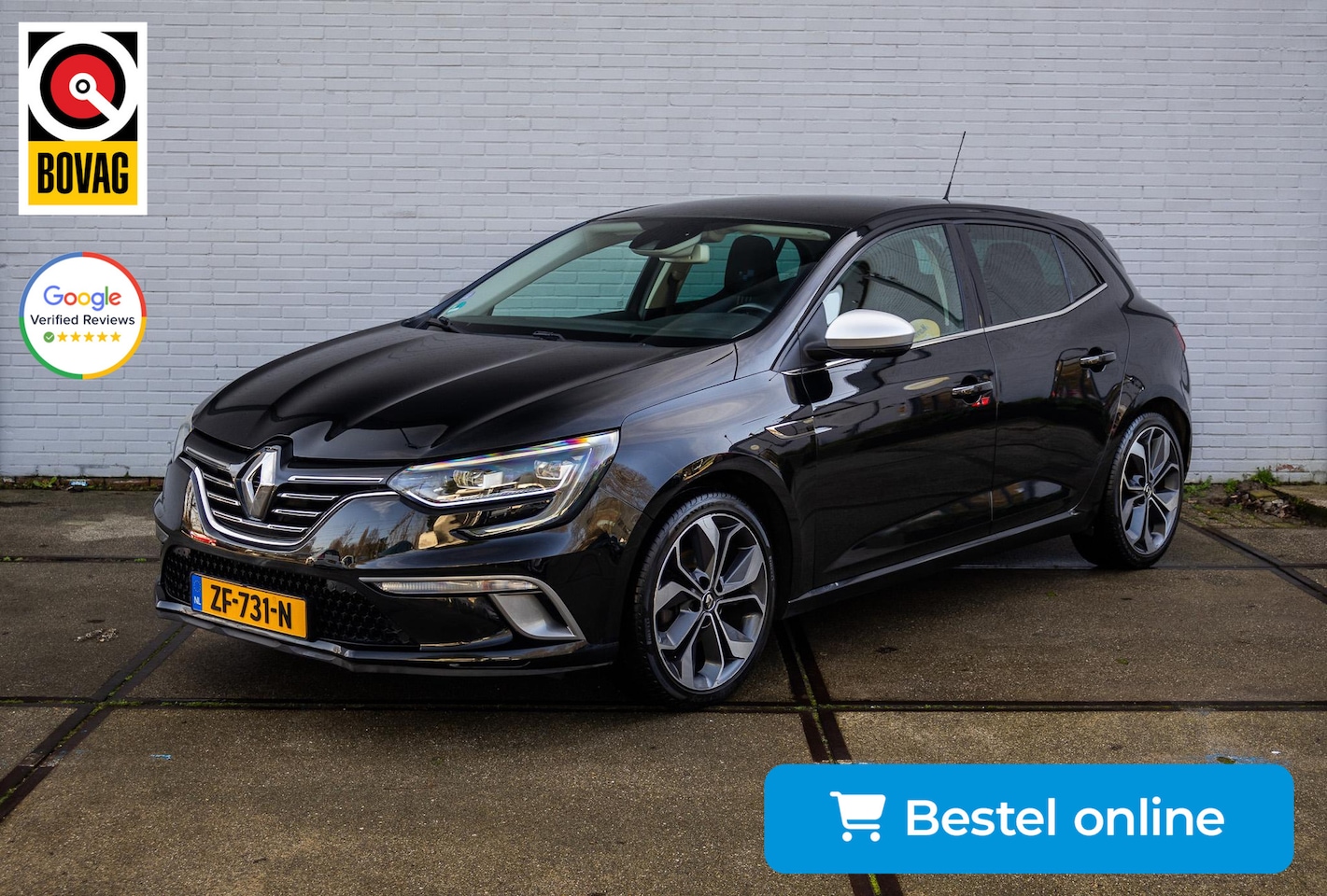 Renault Mégane - 1.2 TCe GT-Line Cruisecontrol|Navigatie|Sportstoelen|Stoelverw| - AutoWereld.nl