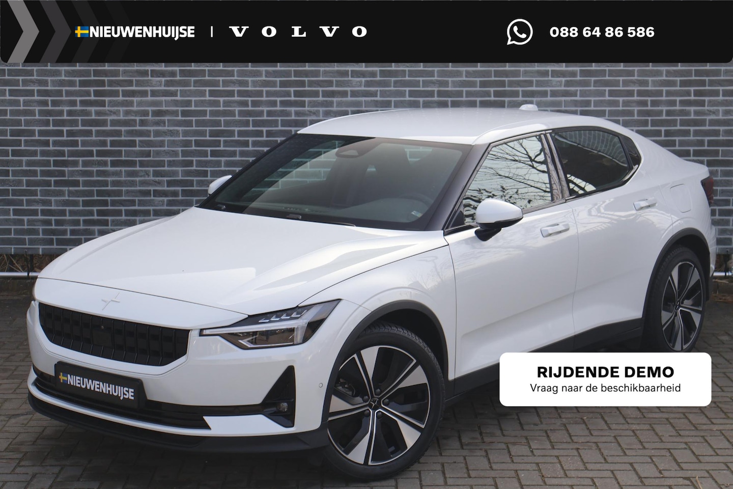 Polestar 2 - Long Range Single Motor 78 kWh | Pilot lite pack | Adaptive cruise control | 360 camera | - AutoWereld.nl