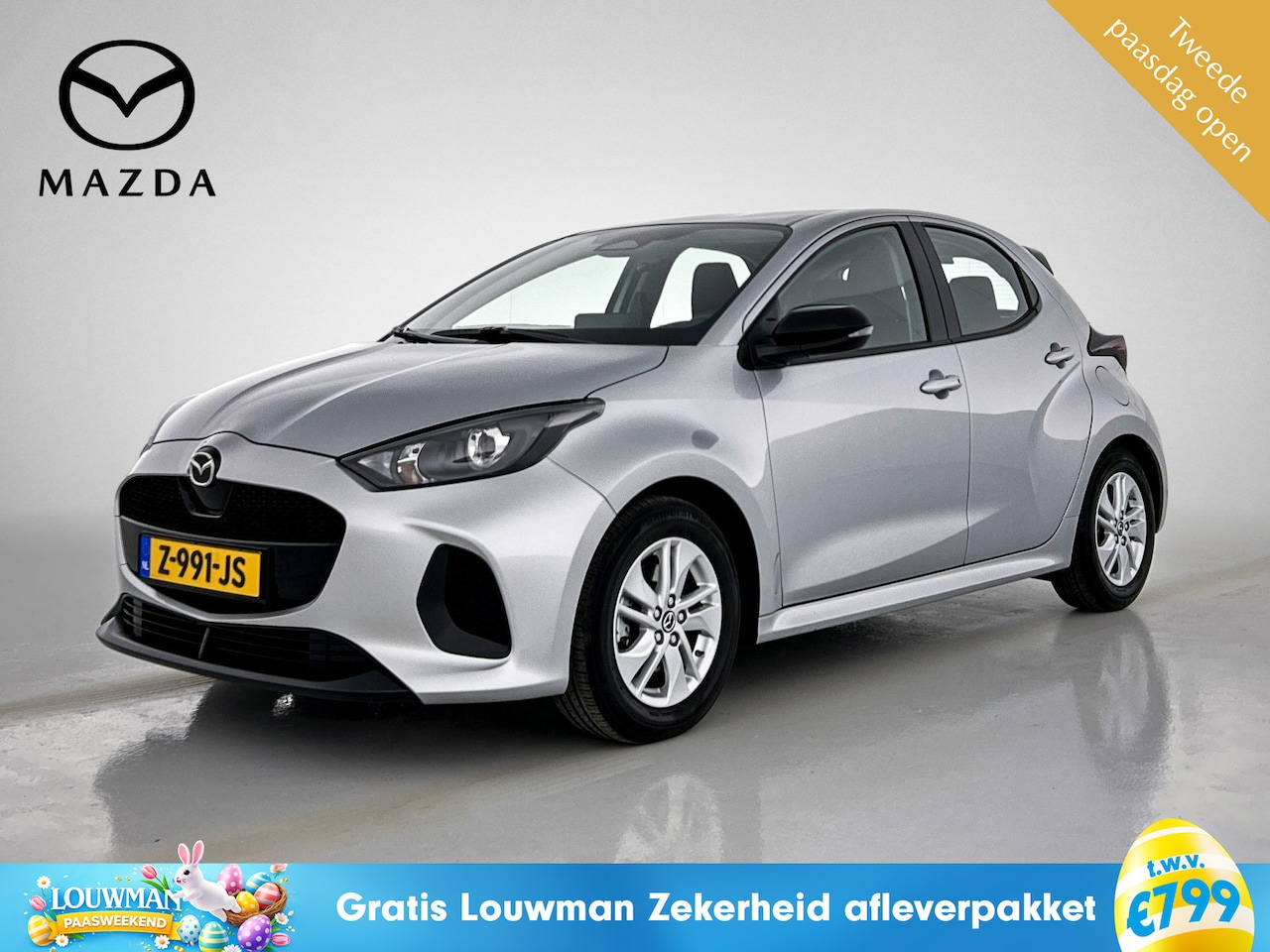 Mazda 2 Hybrid - 1.5 Centre-line / Camera / Adaptive cruise / Apple carplay & android auto / Clima Mazda-pa - AutoWereld.nl