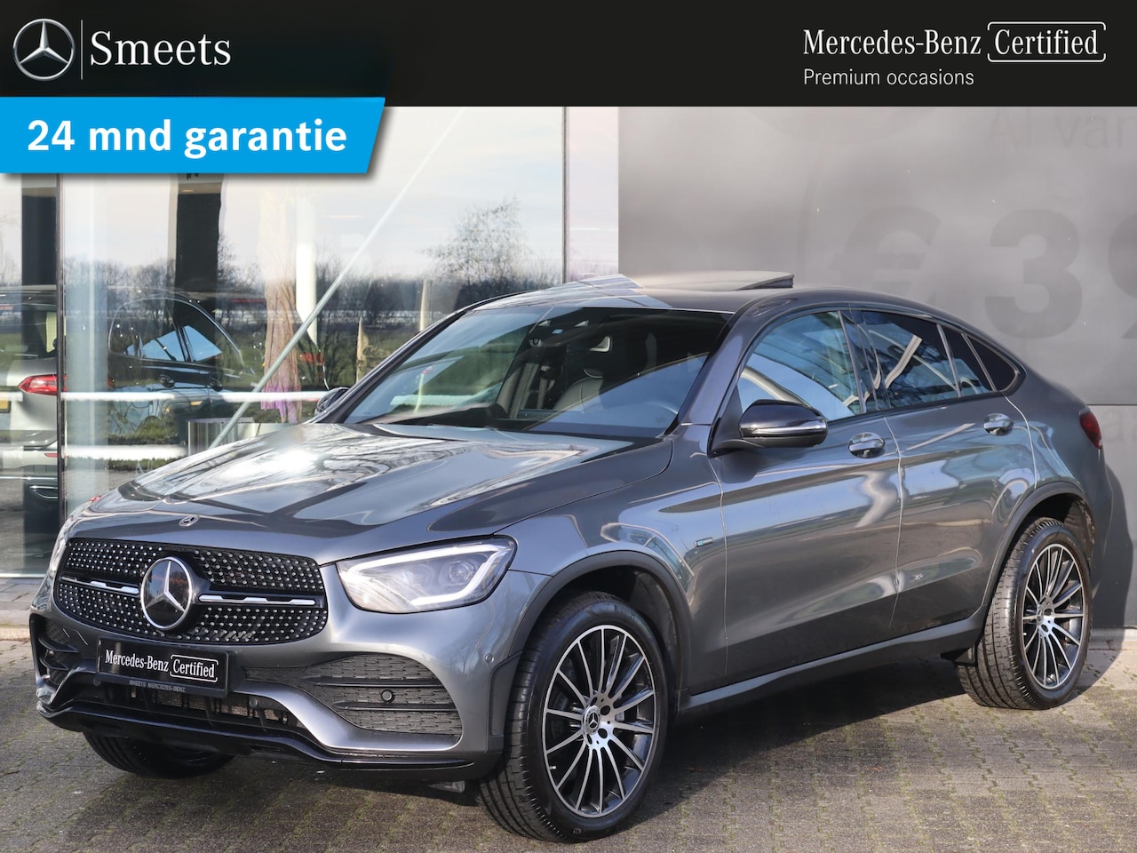 Mercedes-Benz GLC-klasse Coupé - 300e 4MATIC AMG line | Schuifdak | LED Koplampen | Burmester | Camera | LED | Automaat - AutoWereld.nl