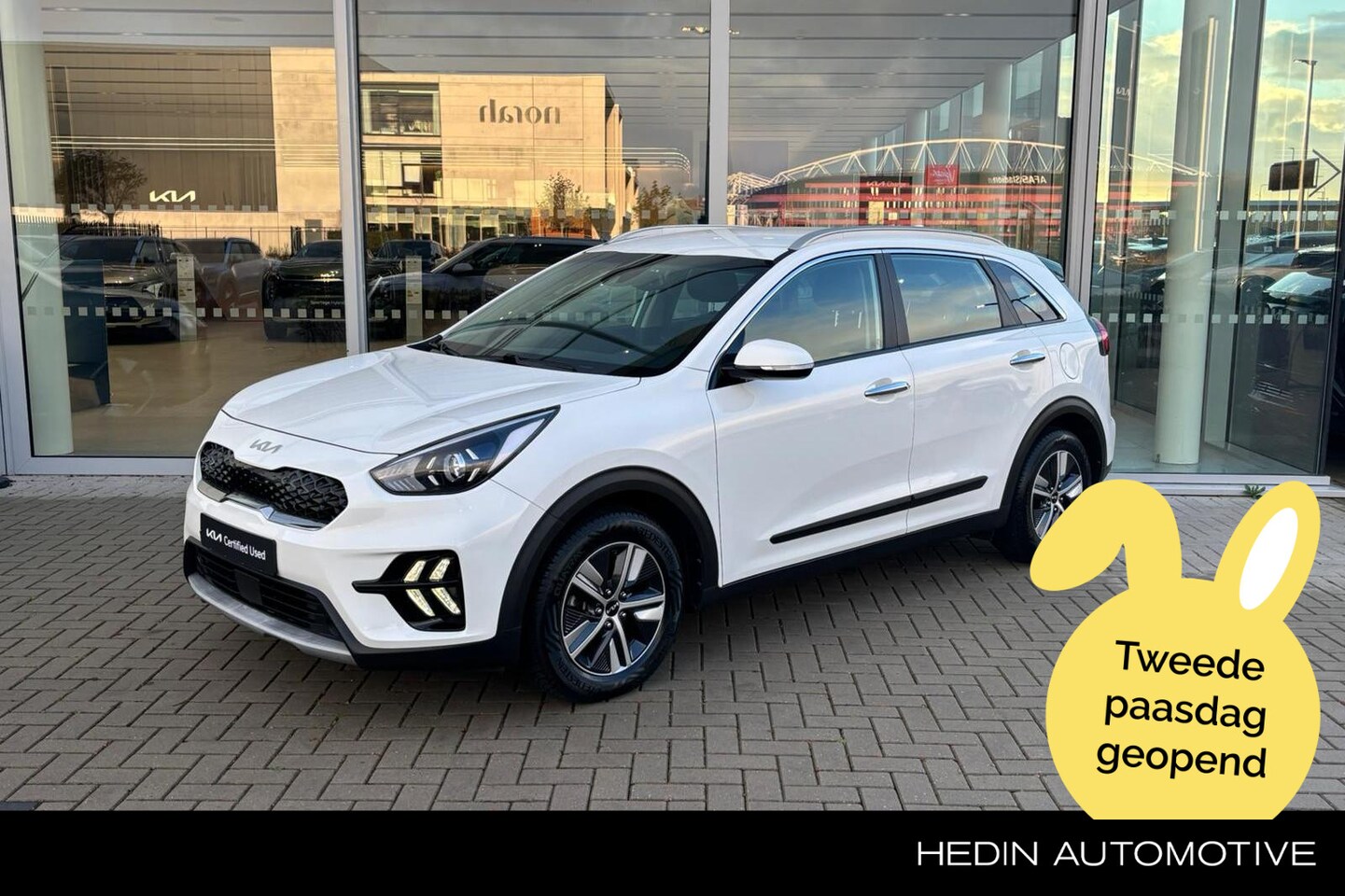 Kia Niro - Hybrid DynamicLine | Navigatie | Camera | Climate control | Ad. Cruise | Apple Carplay / A - AutoWereld.nl