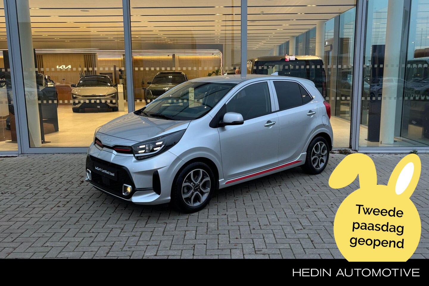 Kia Picanto - 1.0 GT-Line | Navigatie | Camera | Leder | Cruise Control | Carplay | Climate Control | PD - AutoWereld.nl