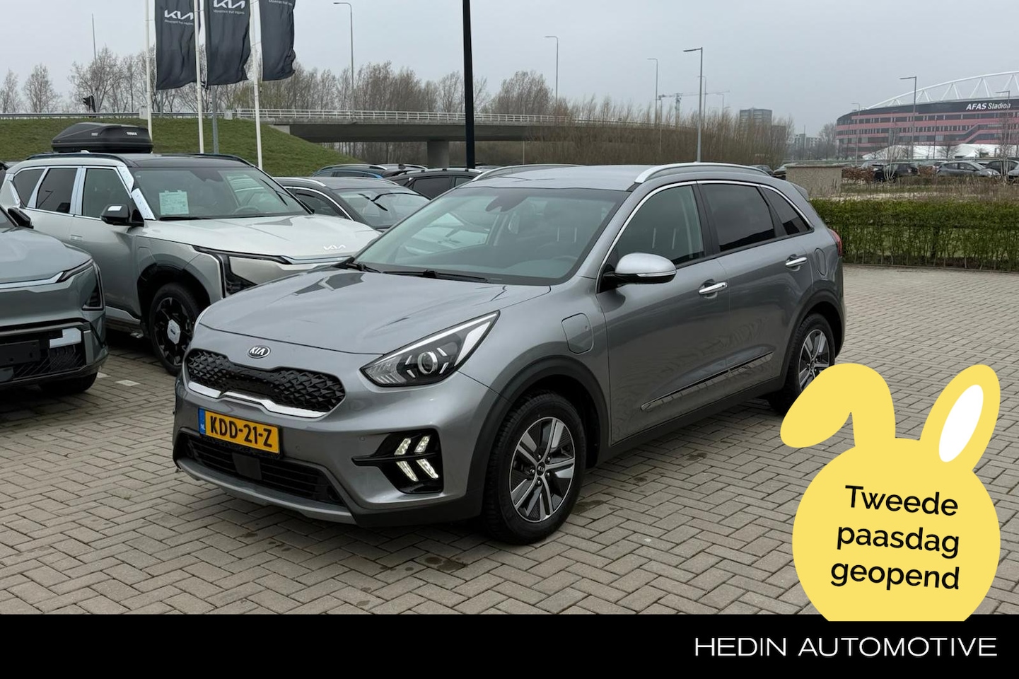 Kia Niro - Plug-in Hybrid PHEV DynamicLine | 65 km Elektrisch WLTP | Navigatie | PDC Achter | Camera| - AutoWereld.nl