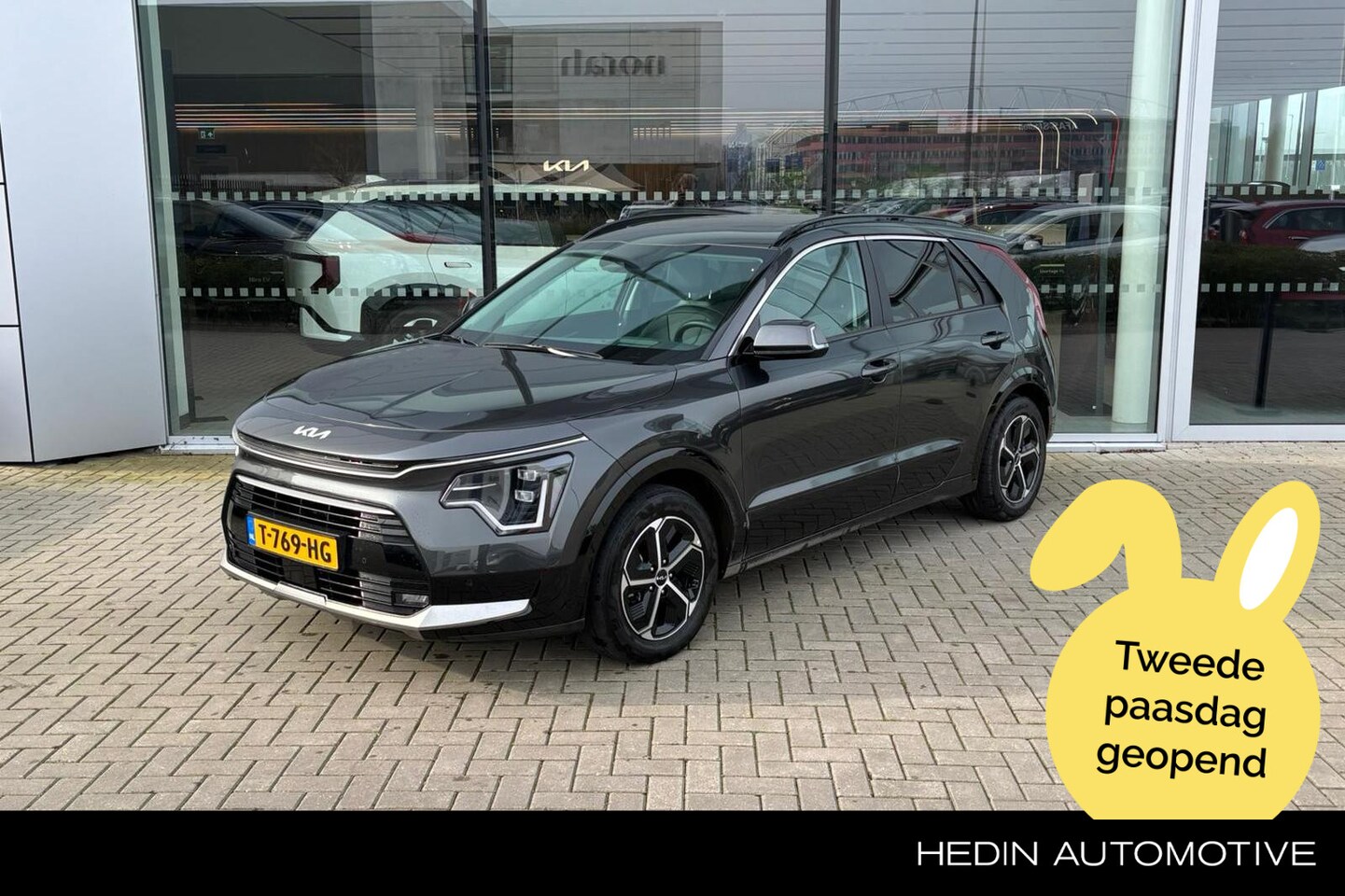 Kia Niro - 1.6 GDi Hybrid DynamicPlusLine | Trekhaak | Schuif-/Kanteldak | Head-Up-Display | Stoel-en - AutoWereld.nl