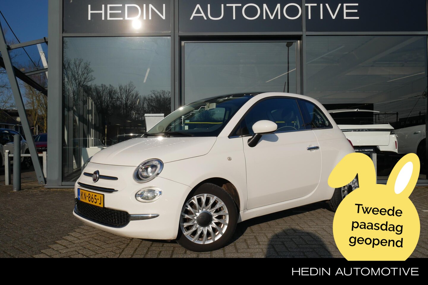 Fiat 500 - 0.9 TwinAir Turbo Lounge | Navigatie | Apple Carplay/Android Auto | Panoramadak | Parkeer - AutoWereld.nl
