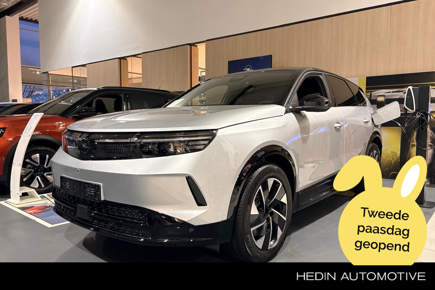 Opel Grandland Electric - GS 82 kWh Airco | Head-up display | Techonology pakket | Leder pakket | Navi | 360 Camera - AutoWereld.nl