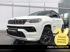 Jeep Compass - 4xe 240 Plug-in Hybrid Electric S | Leder | Adapt. Cruise Control | Stuur/Stoelverw. | Ele