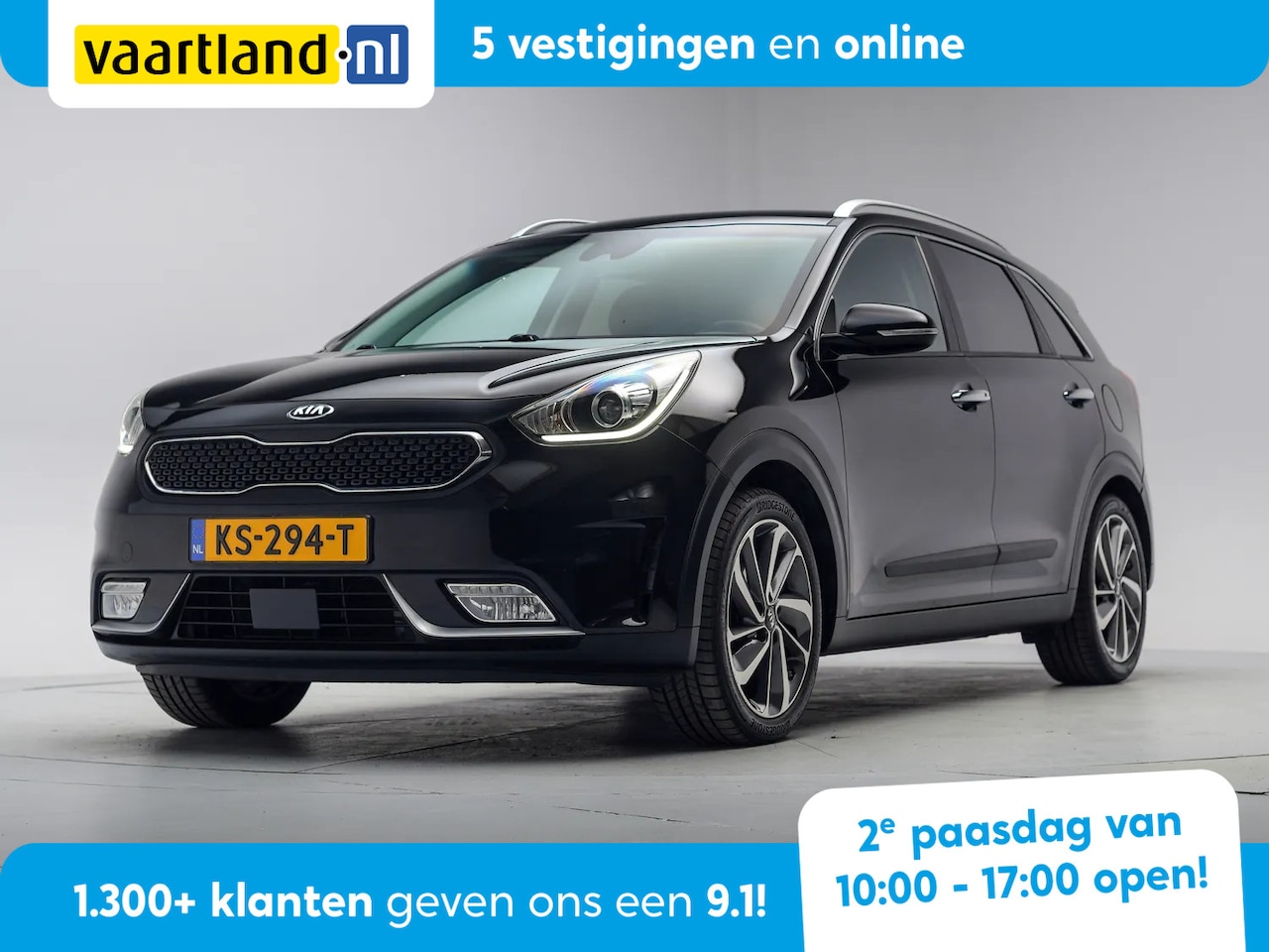 Kia Niro - 1.6 GDi Hybrid ExecutiveLine [ Leder Memory stoel Trekhaak Stoel verkoeling & verwarming ] - AutoWereld.nl