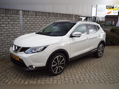 Nissan Qashqai - 1.6 Tekna Panodak Leder Stoel en Voorruitverw Navi Camera Clima Cruise 2x PDC LMV 19 Trekh