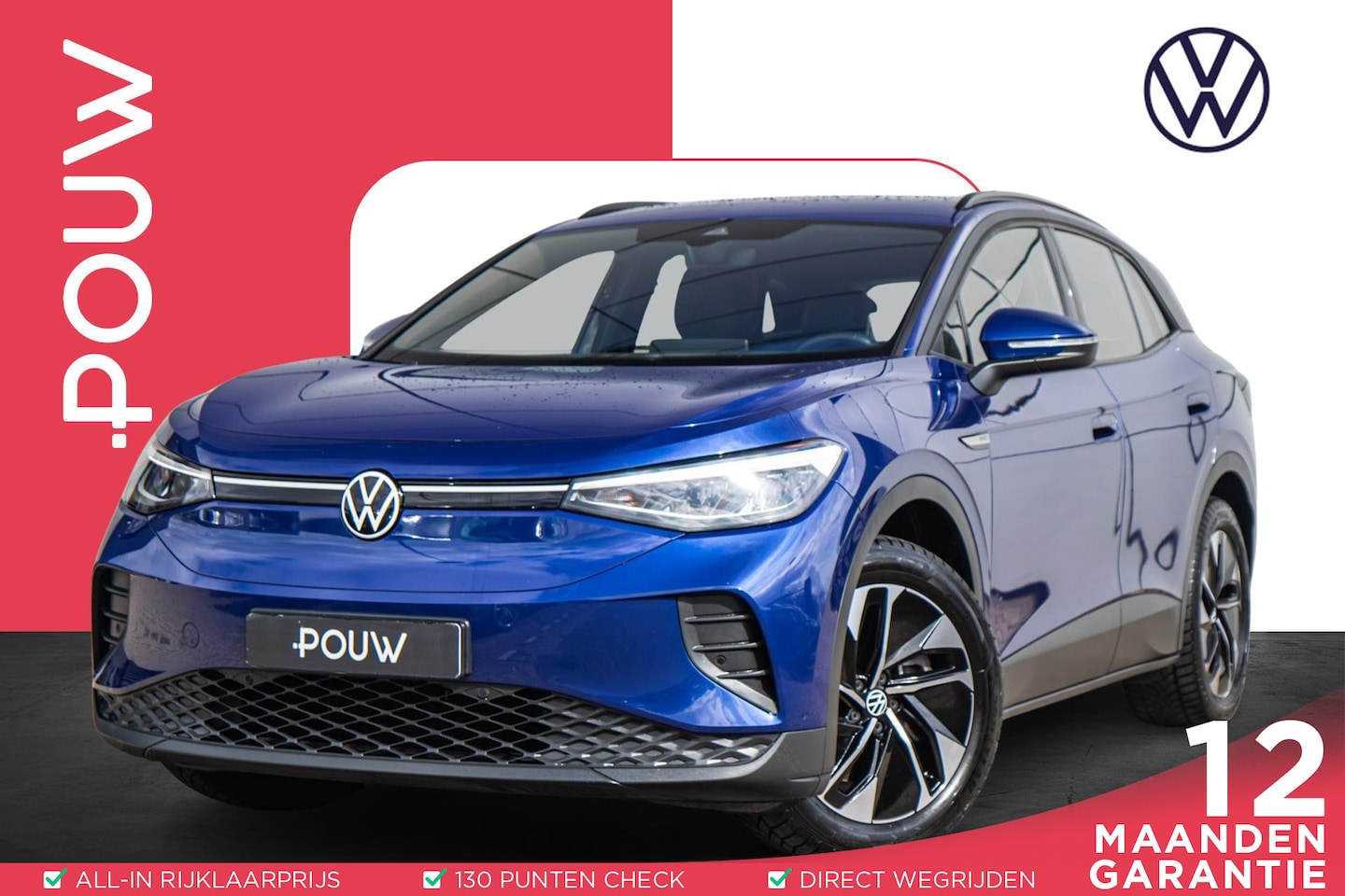 Volkswagen ID.4 - 204pk Pro 77 kWh | Trekhaak Uitklapbaar | Voorstoelen Verwarmd | Head-up Display - AutoWereld.nl