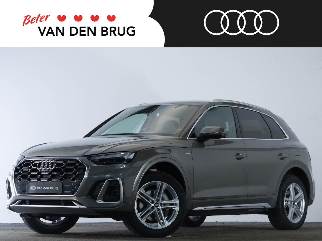 Audi Q5 - 50 TFSI e 299 PK S edition Competition | LED Matrix | 360 Camera | Trekhaak | Stoelverwarm - AutoWereld.nl