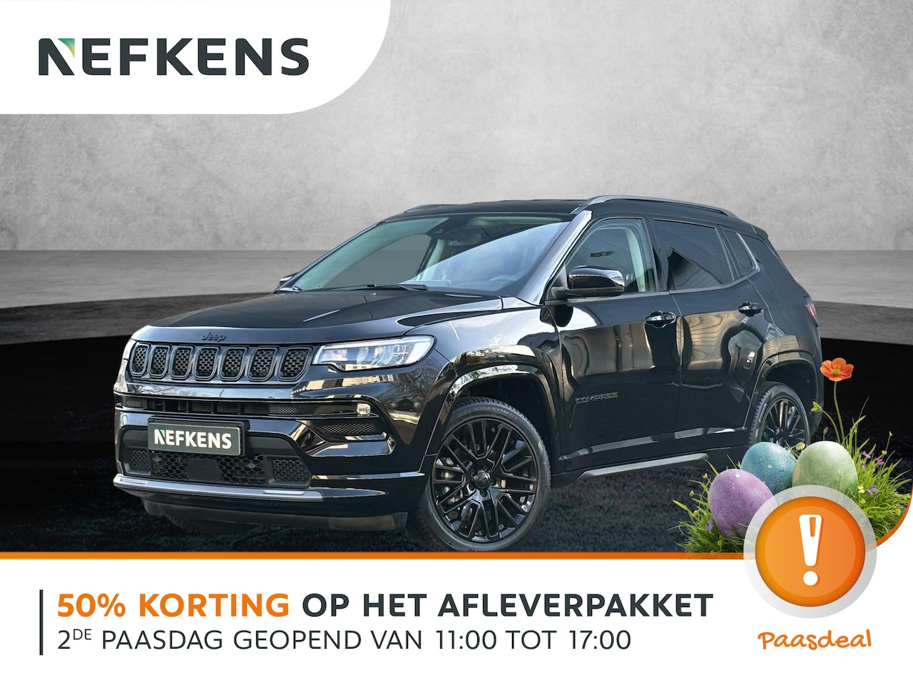 Jeep Compass - 1.5T e-Hybrid 130pk Summit Automaat | Achteruitrijcamera | Stoelverwarming | 19'' LM velge - AutoWereld.nl