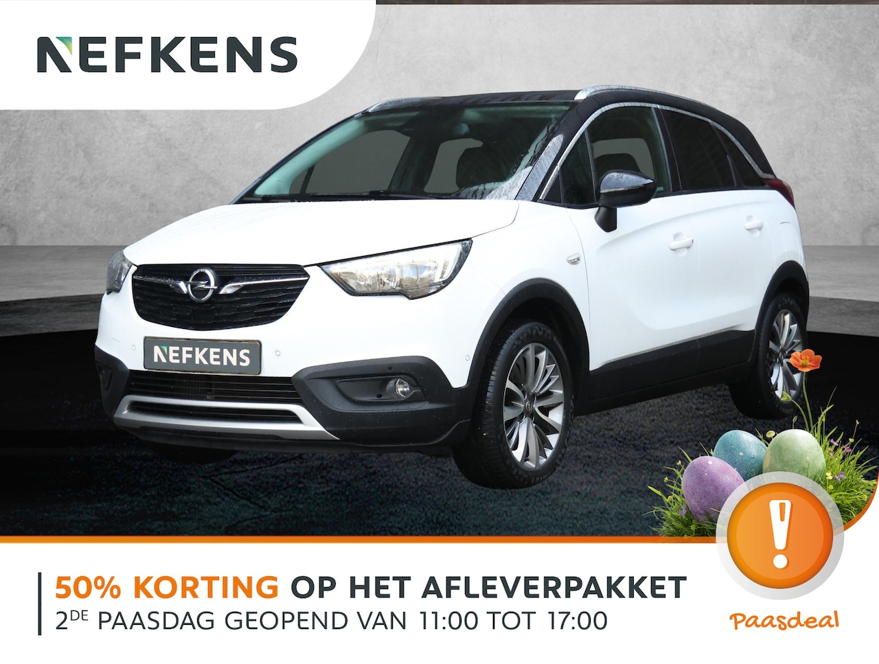 Opel Crossland X - Innovation 110pk | 1ste eigenaar | Trekhaak | Camera | Navigatie | 17"LMV | Dodehoekdetect - AutoWereld.nl