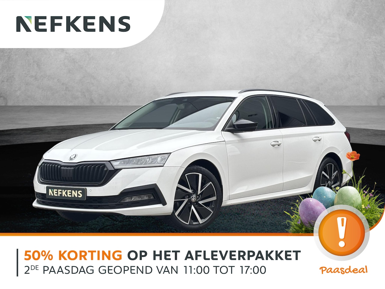 Skoda Octavia - 110pk MHEV Business | 1ste eigenaar | Camera | Trekhaak | 18" LM velgen | AUTOMAAT | LED l - AutoWereld.nl