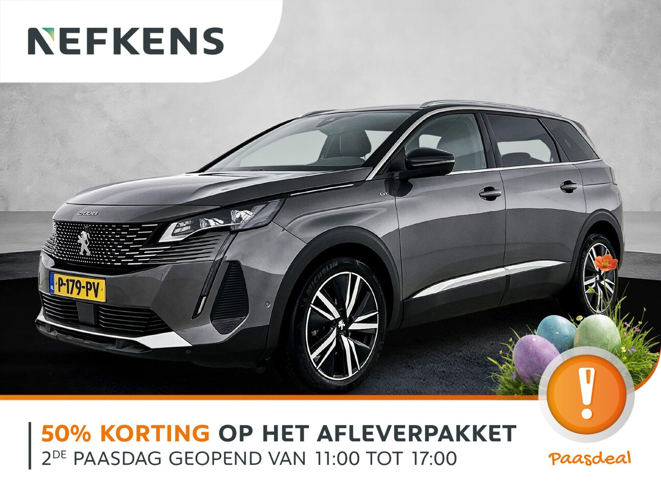 Peugeot 5008 - SUV GT Pack Business 130pk Automaat | 7 Zitplaatsen | Navigatie | 360° Camera | FOCAL Prem - AutoWereld.nl
