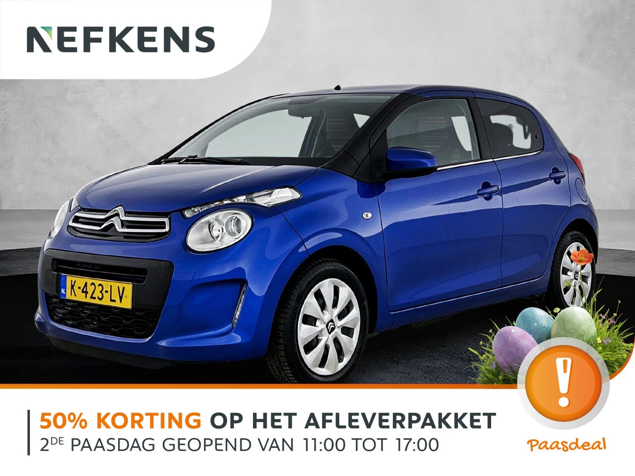 Citroën C1 - Feel 72pk | Airco | Elektrische ramen | Centrale portiervergrendeling | Bluetooth | Radio/ - AutoWereld.nl
