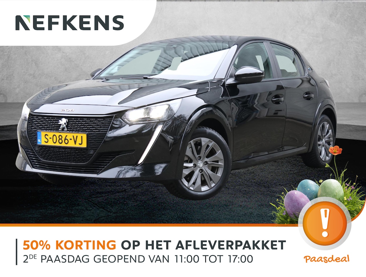 Peugeot e-208 - Active Pack 50kWh | 1ste eigenaar | Accutest 98% | Parkeersensoren | Navigatie | 16"LMV | - AutoWereld.nl