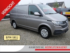 Volkswagen Transporter - 2.0 TDI 110PK Airco NAV NIEUW BPM vrij betimmerd direct uit voorraad leverbaar