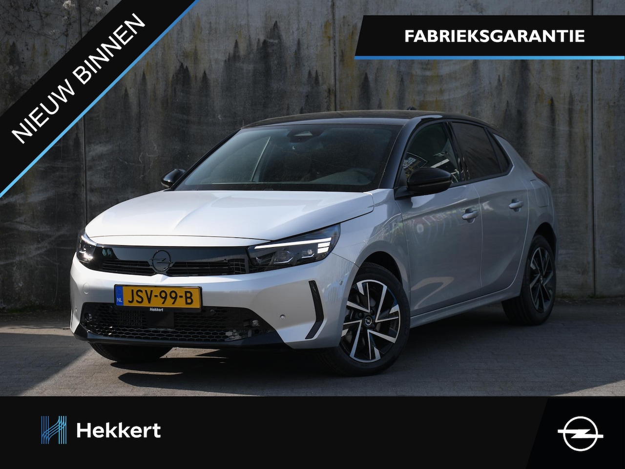 Opel Corsa - GS 1.2 Turbo Hybrid 110pk Automaat ADAPT. CC | 16''LM | PDC + CAM. | DODE HOEK | NAVI | DA - AutoWereld.nl