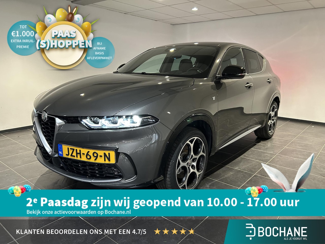Alfa Romeo Tonale - 1.3T PHEV Ti | Navigatie | Adaptieve cruise control | Achteruitrijcamera | - AutoWereld.nl