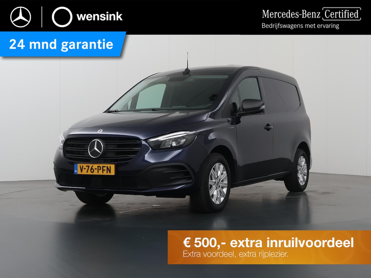 Mercedes-Benz eCitan - 112 Pro L1 51 kWh LM Velgen | Parkeercamera | Trekhaak | Cruise Control | Certified - AutoWereld.nl