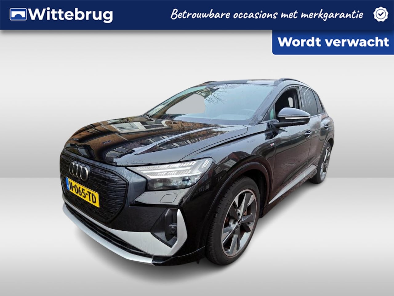Audi Q4 e-tron - 40 S edition 77 kWh 204pk / Matrix LED / Elek Achterklep / Camera / Navigatie / 20" LMV / - AutoWereld.nl