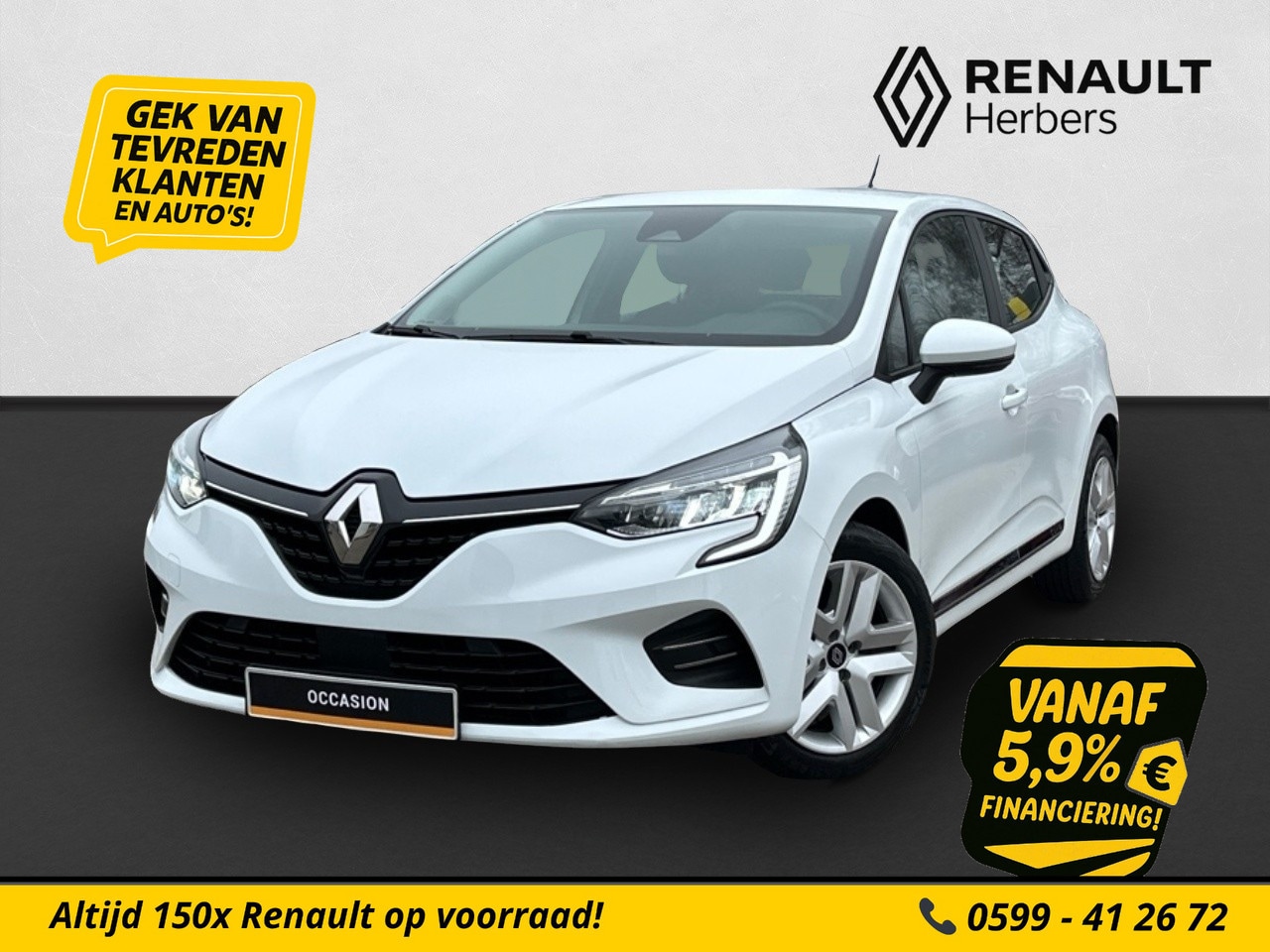 Renault Clio - 1.0 TCe Zen ECC / NAVI / CRUISE / PDC - AutoWereld.nl
