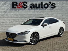 Mazda 6 - 6 2.0 SkyActiv-G Automaat Camera+Pdc Sunroof Stoel-Stuurverwarming Cruise Leder Memory Sea