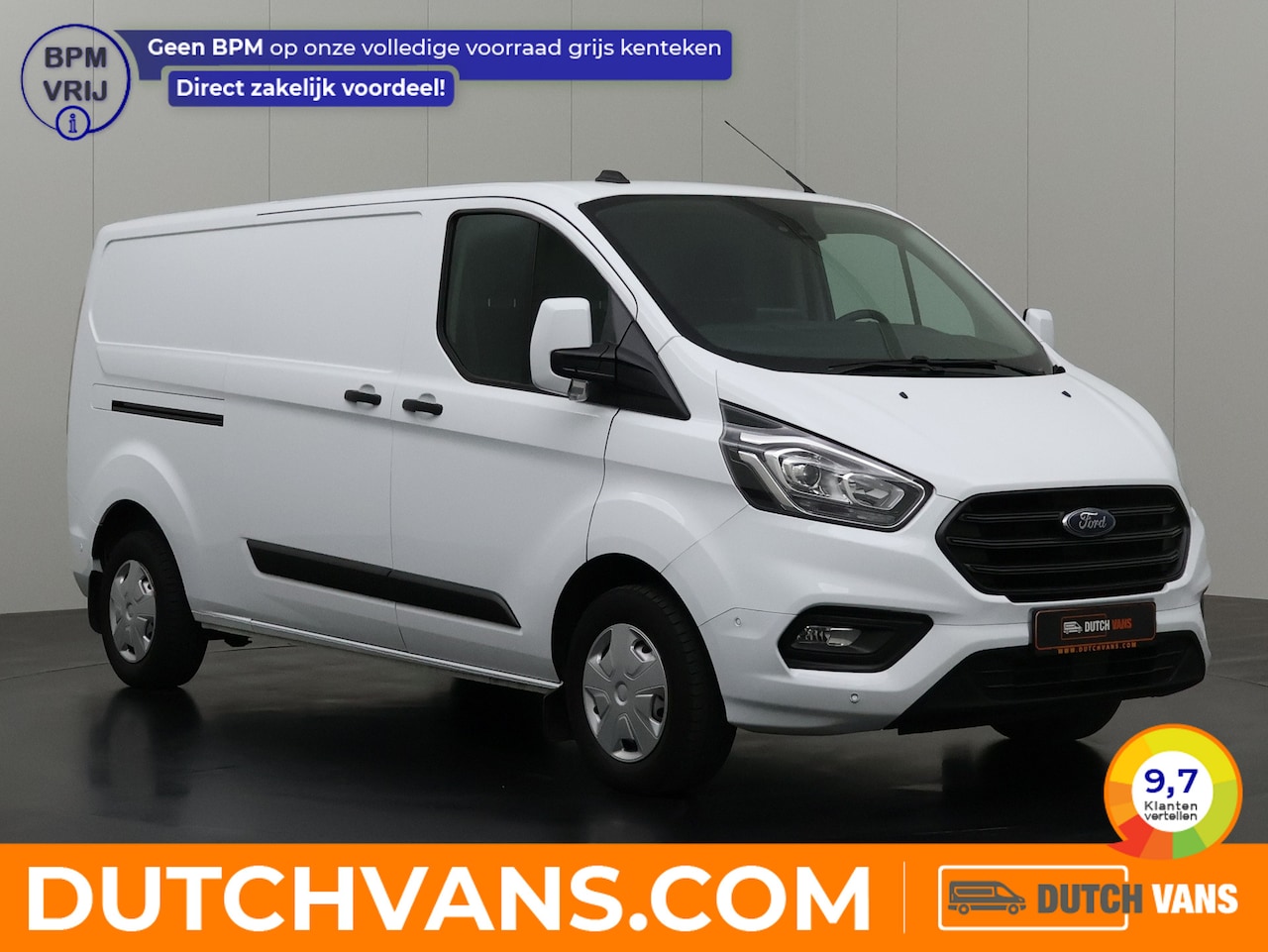 Ford Transit Custom - 2.0TDCi 130PK Lang | Multimedia | Camera | Airco | Cruise | 3-Zits - AutoWereld.nl