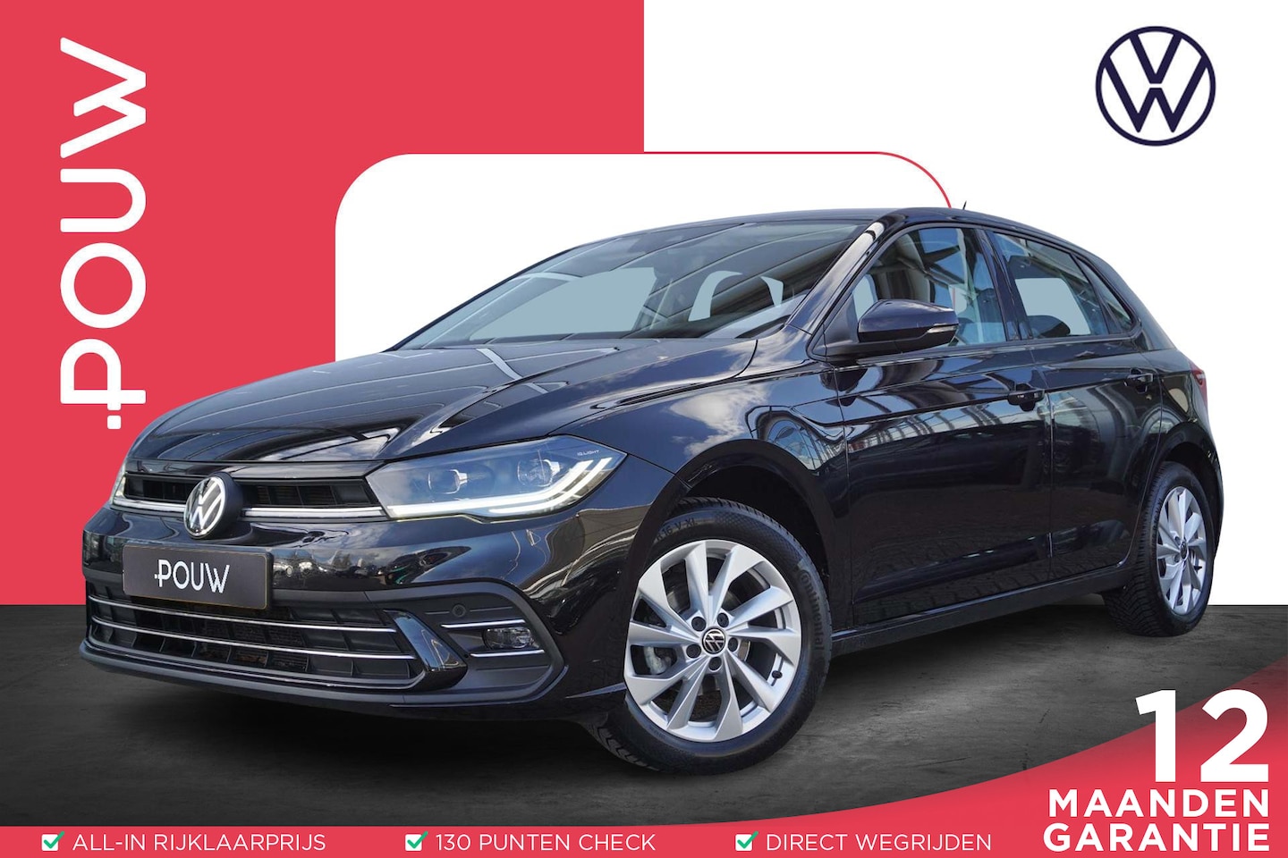 Volkswagen Polo - 1.0 TSI 95pk Style | IQ Light | Navigatie | Apple Carplay & Android Auto | Climatronic - AutoWereld.nl