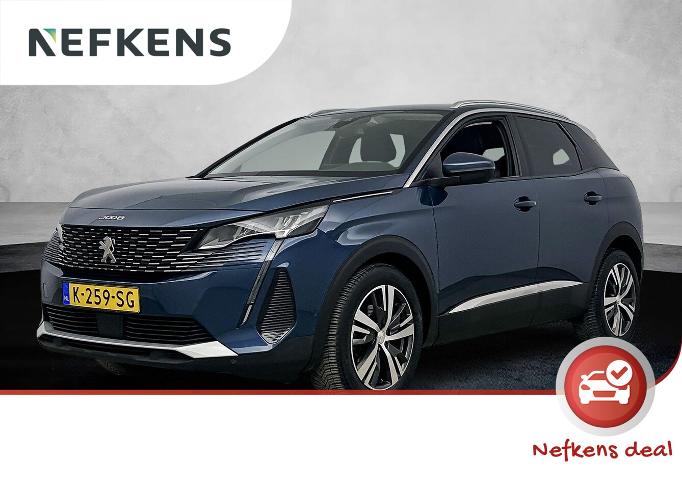 Peugeot 3008 - SUV 1.2 130pk Automaat Allure Pack | Navigatie | Camera | CarPlay | Elektrische Achterklep - AutoWereld.nl