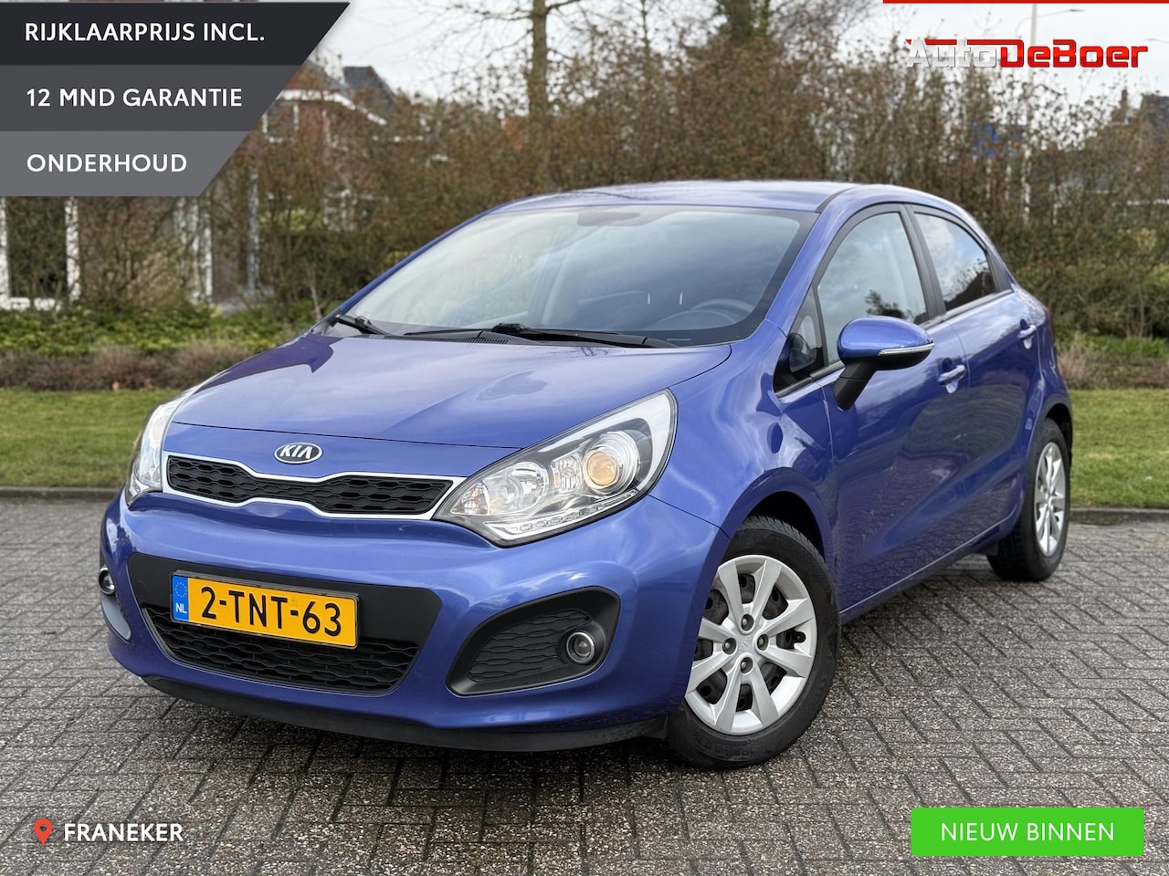 Kia Rio - 1.4 CVVT Plus Pack Automaat! | Lage KM-stand | Airco - AutoWereld.nl