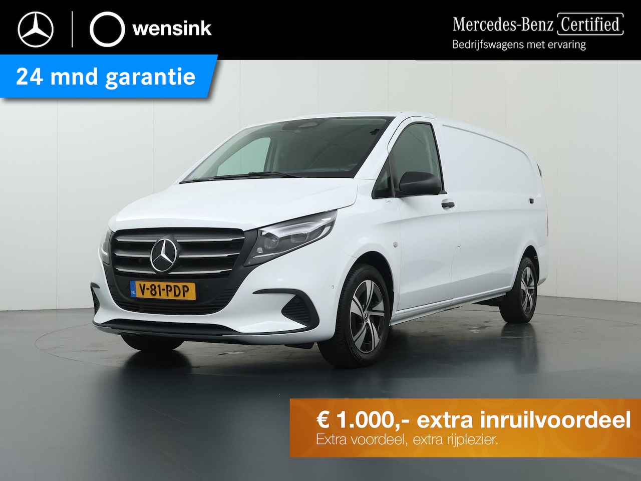 Mercedes-Benz Vito - 116 CDI | Aut. | XL L3 | Select | NAVIGATIE | CAMERA | MULTI-BEAM LED | ACHTERDEUREN | STO - AutoWereld.nl