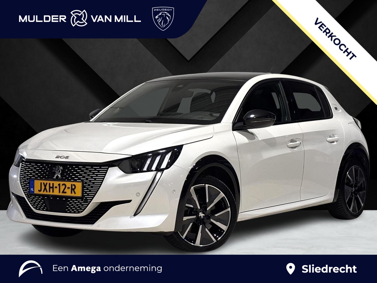 Peugeot e-208 - GT EV 3-FASEN 50kWh 136pk | TWO-TONE! | PANODAK | STOELVERW. | ADAPTIVE CRUISE | DODEHOEKB - AutoWereld.nl