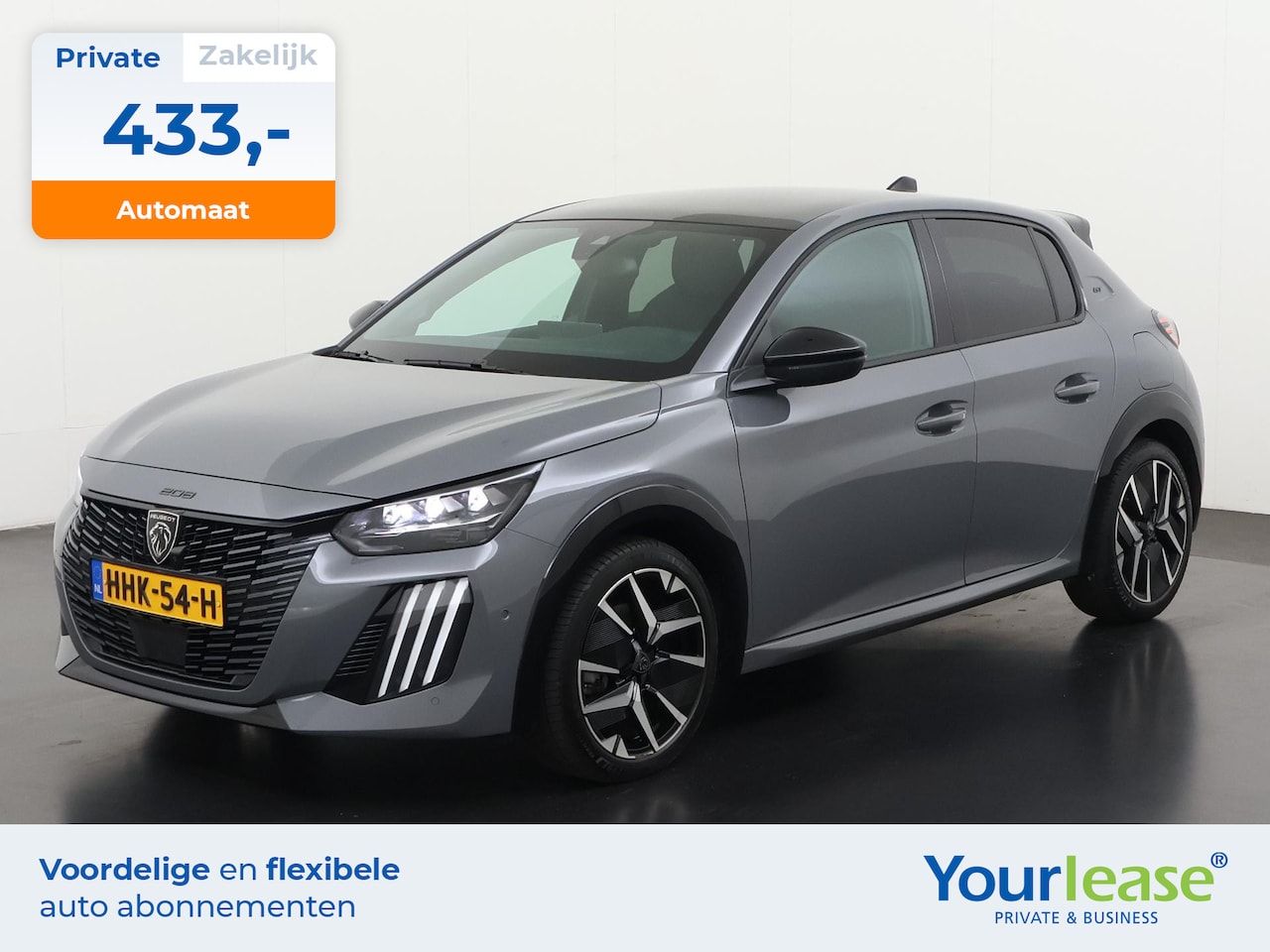 Peugeot 208 - Hybrid 100 e-DCS6 GT Automaat | All-in 433,- Private Lease | Direct uit voorraad - AutoWereld.nl