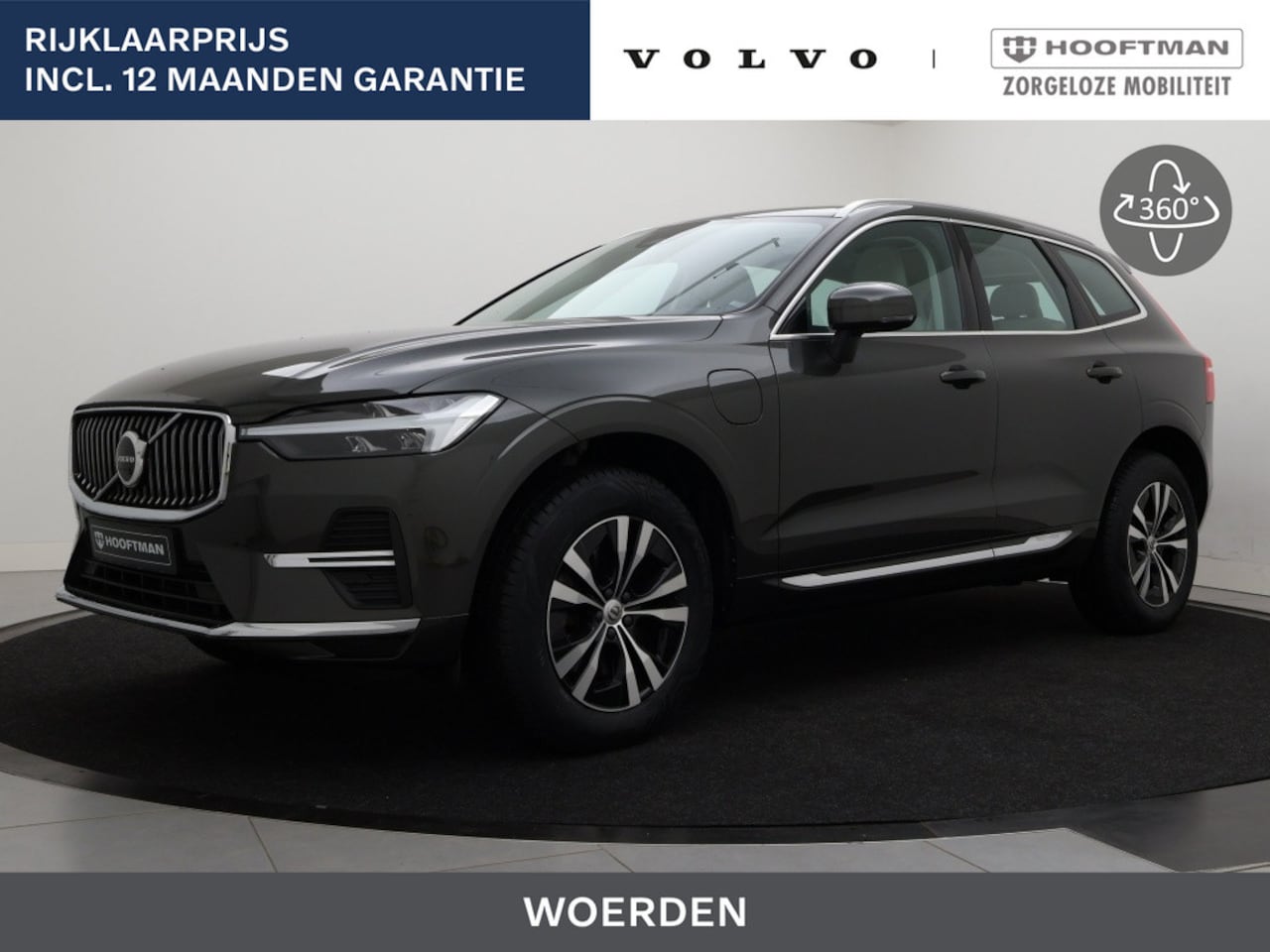 Volvo XC60 - T6 PLUG-IN HYBRID INSCRIPTION EXPRESSION LEDER ACC BLIS KEYLESS - AutoWereld.nl
