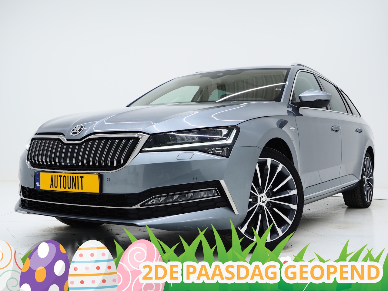 Skoda Superb Combi - 1.4 TSI iV Laurin & Klement | Panoramadak | Leder | Canton | Camera | Keyless | Adaptive C - AutoWereld.nl