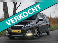 Peugeot 108 - 1.0 e-VTi Allure - Noir Caldera - Carplay/Camera - Keurig