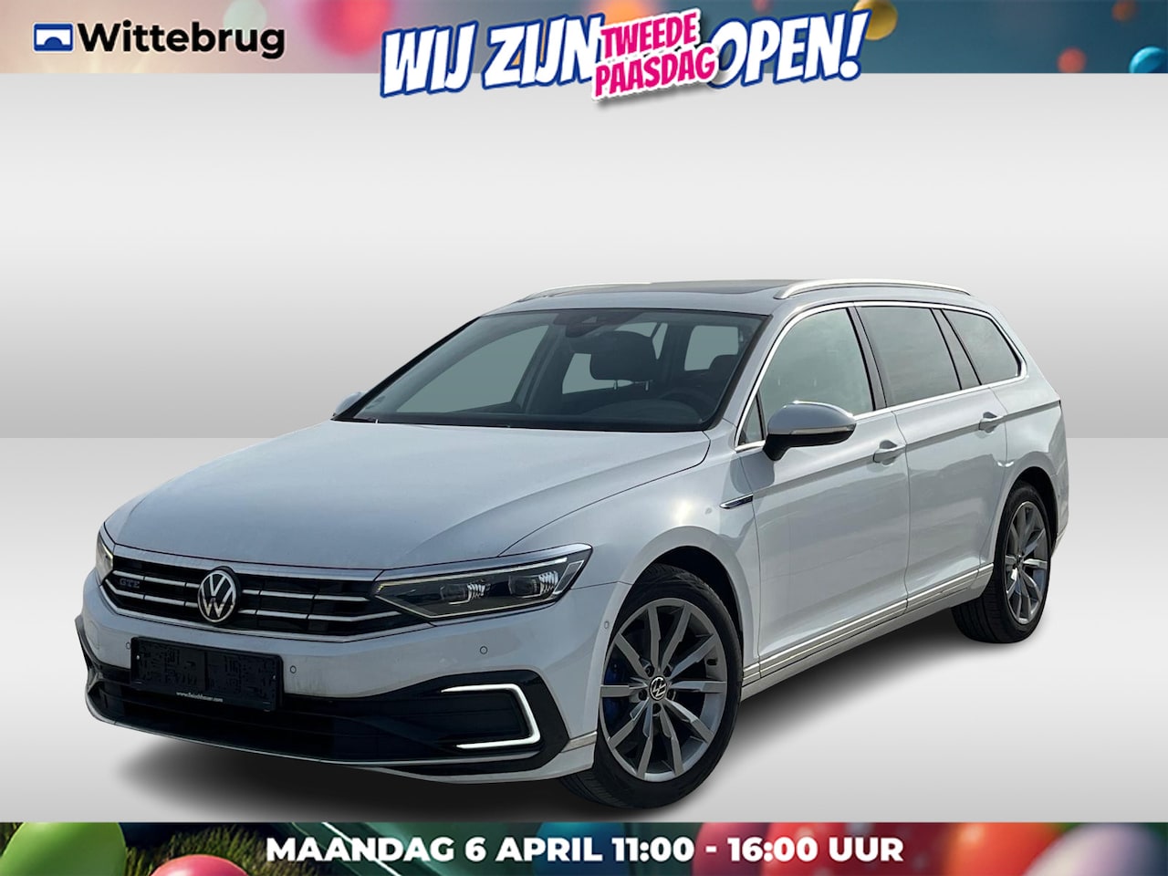 Volkswagen Passat Variant - 1.4 TSI PHEV 218pk GTE DSG Automaat / Panorama dak / LM 18 inch / IQ LED Matrix / 360 Came - AutoWereld.nl