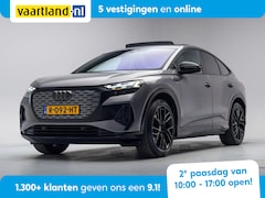Audi Q4 Sportback e-tron - 50 quattro 299pk S edition 77 kWh 3-fase [ Panorama Leder Sonos Head-up ]