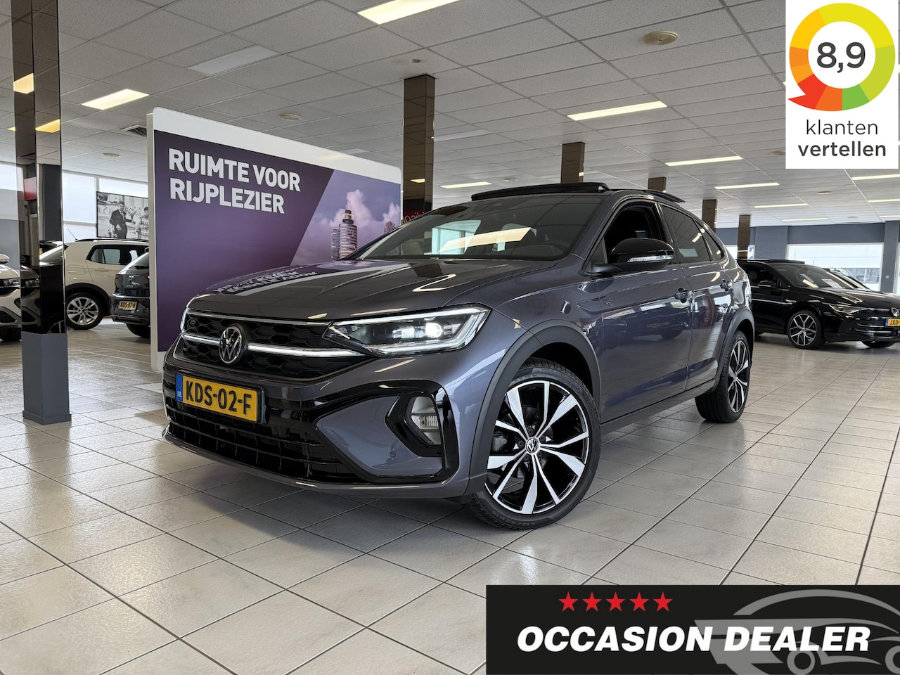 Volkswagen Taigo - 1.0 TSI R-Line DSG 116PK *PANO**IQ*APP*ACC*LM18* - AutoWereld.nl