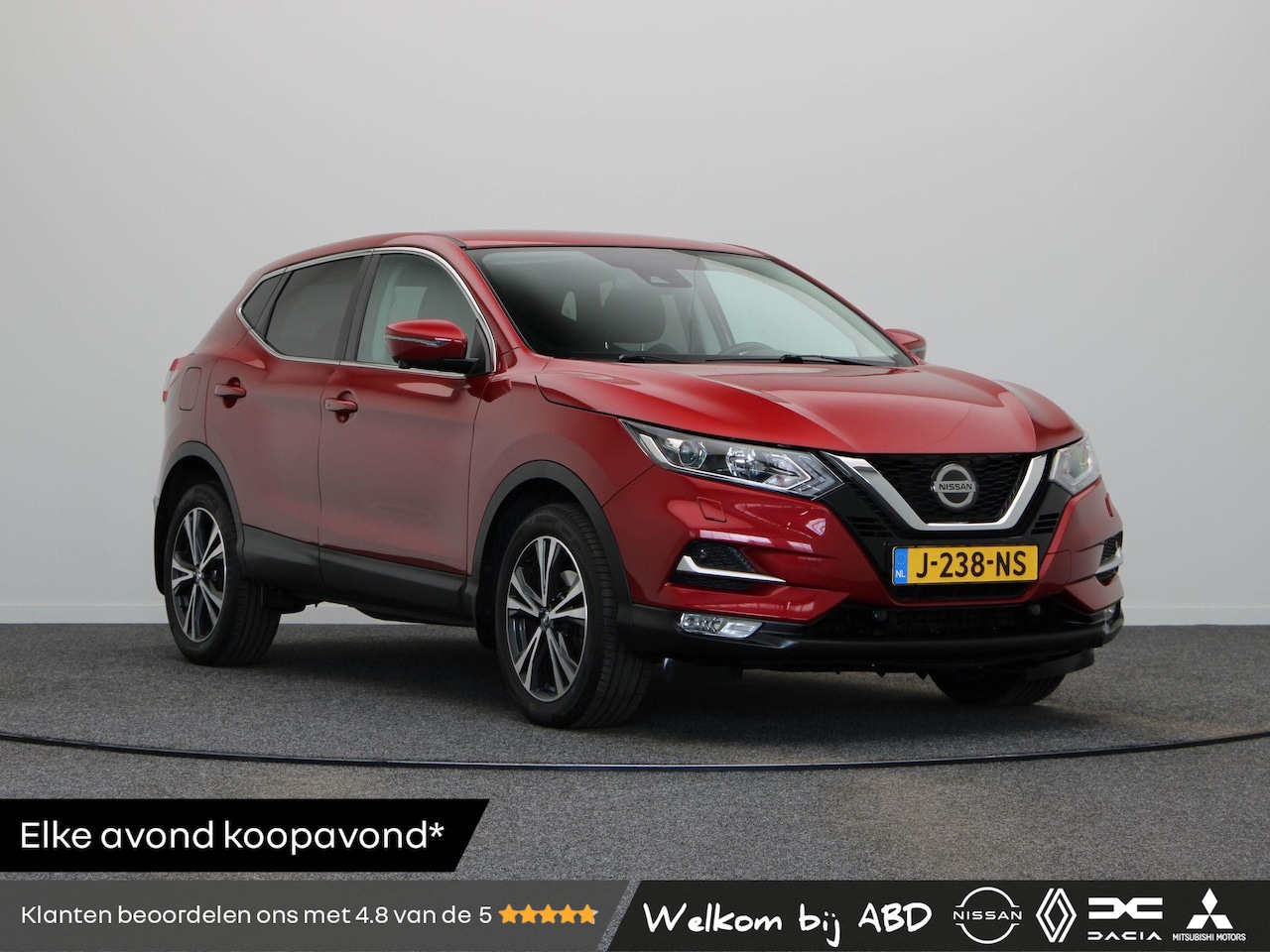 Nissan Qashqai - 158pk DIG-T N-Connecta | Rondomzicht camera | Trekhaak | Stoelverwarming | Climate control - AutoWereld.nl