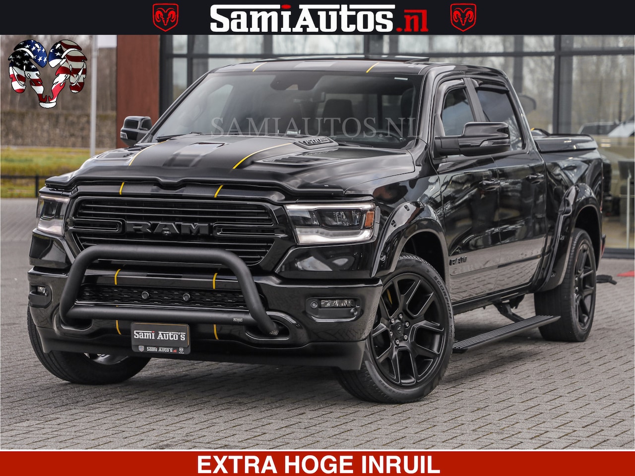 Dodge Ram Pick Up - HULK PACK | BULLBAR | 5.7 V8 | HUD | PANO | DIGI CLUSTER | 360CAM | ADAPTIVE CRUISE | HEAD - AutoWereld.nl