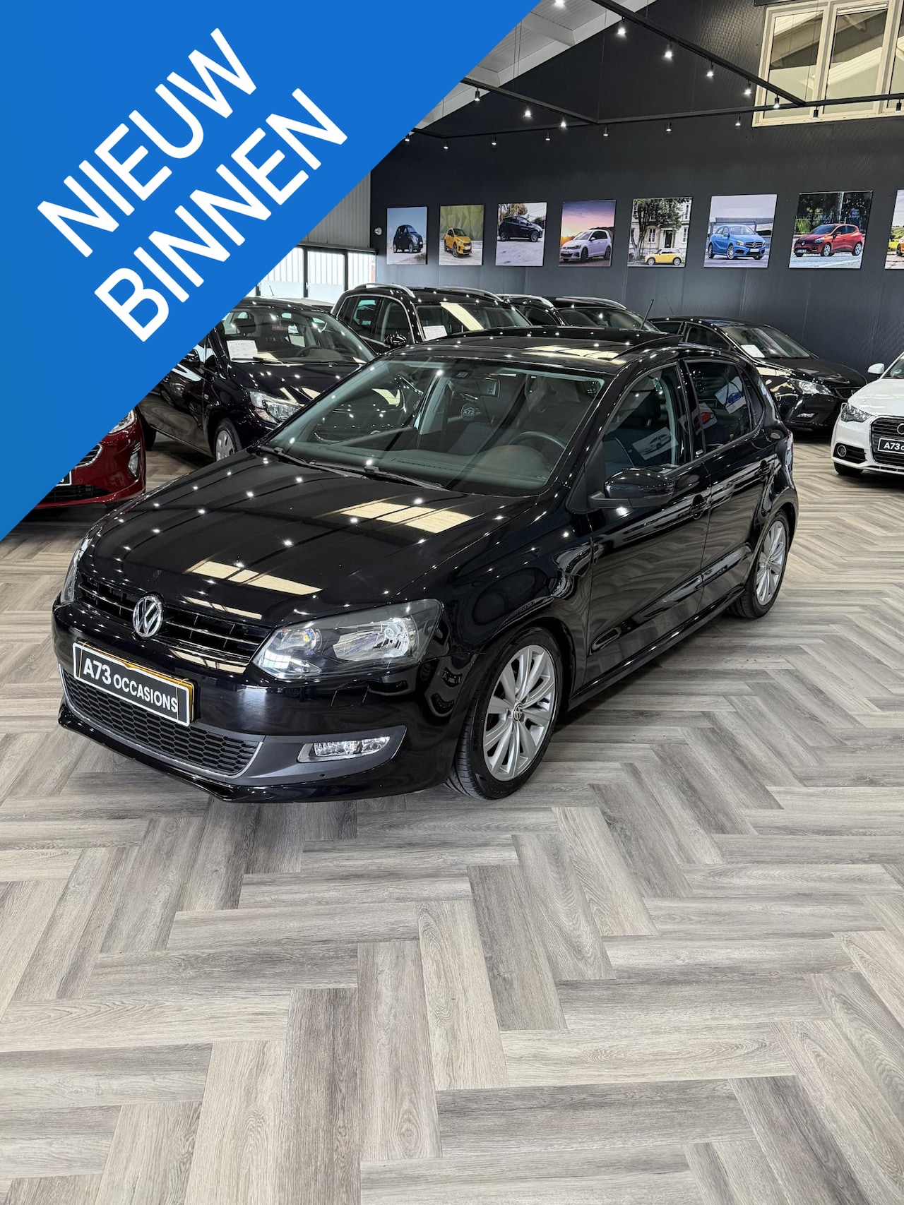 Volkswagen Polo - 1.2-12V Trendline PANO,CRUISE,STOELVERWARMING,STYL,PDC - AutoWereld.nl